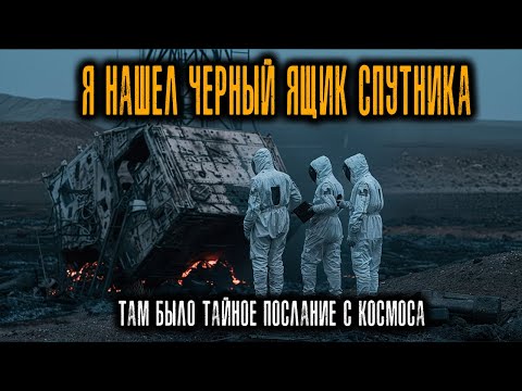 Видео: Я нашёл Чёрный ящик упавшего Спутника. АСТРОНАВТ передал Секретную запись. Истории Ужасов
