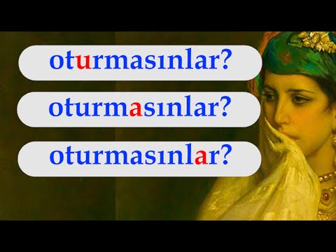 Видео: yApmayınız, yapmAyınız, yapmayInız... Где ударение? Турецкий с нуля. Урок 86