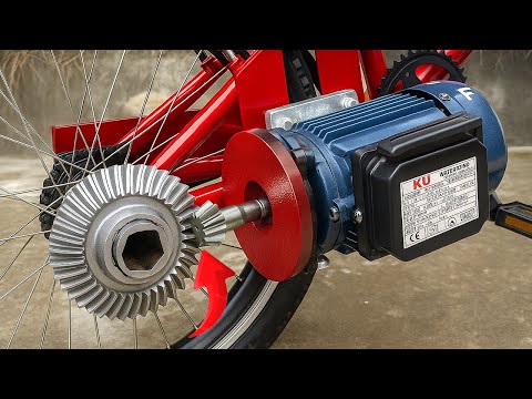 Видео: Отличная идея! Велосипед с водяным насосом просто снесёт вам крышу.