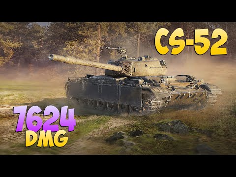 Видео: CS-52 LIS - 5 Фрагов 7.6K Урона - Огромная обида! - Мир Танков