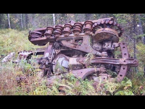 Видео: Нашли очень старую стоянку лесорубов!Такое количество металлолома находим впервые!