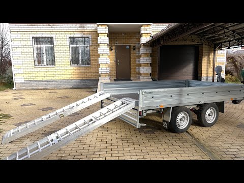 Видео: Прицеп для  багги с доработками.