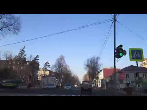Видео: Уссурийск, ж/д вокзал, улицы Пушкина и Ленинградская, февраль 2019 г.
