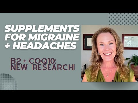Видео: Добавки от мигрени: стоит ли принимать B2 и CoQ10?