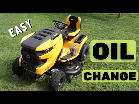 Видео: Cub Cadet XT1 Enduro | Как заменить масло