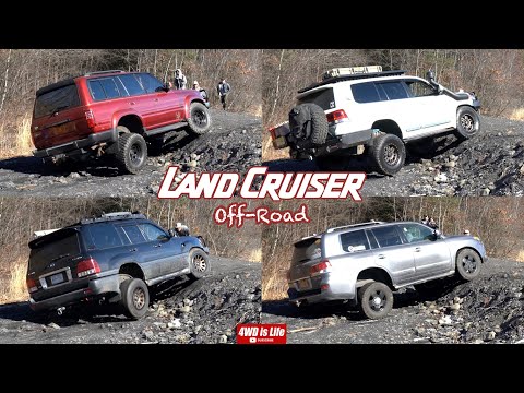 Видео: Toyota/Lexus Land Cruiser серий 80, 100, 200 — сравнение внедорожных характеристик (LX570 — самый...