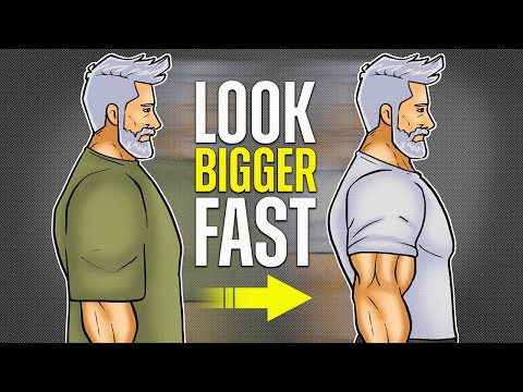 Видео: 7 способов выглядеть более мускулистым (мужчинам старше 40 лет)