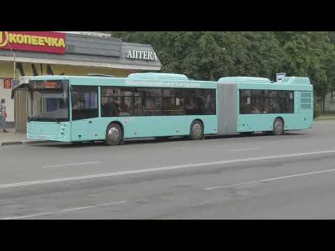 Видео: Орша.Общественный транспорт.Изменения к лучшему на лицо.