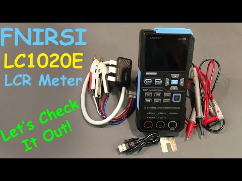 Видео: Uni-Byte 0302 — Проверка измерителя LCR FNIRSI LC1020E