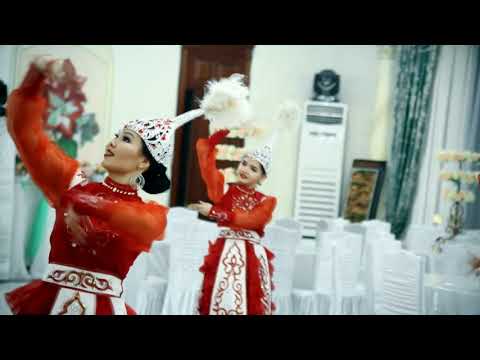 Видео: Казахский танец. Фариза шоу. Танцы в Алматы 87027602221