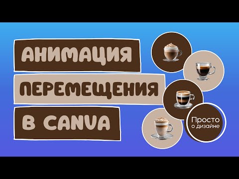 Видео: Анимация перемещения в Canva | Примеры и шаблоны для видео