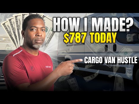 Видео: Cargo Van Hustle | Как я сегодня заработал 787 долларов