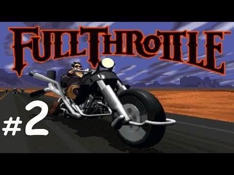 Видео: Прохождение Full Throttle (7wolf) с комментариями №2