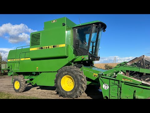 Видео: Знову свіжий ! Комбайн John Deere 1177 s2 1991рік Супер стан !! 4,25м Шумахер 