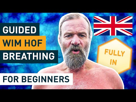 Видео: Метод дыхания Вима Хофа (Wim Hof) с инструкциями для новичков (3 цикла в медленном темпе)