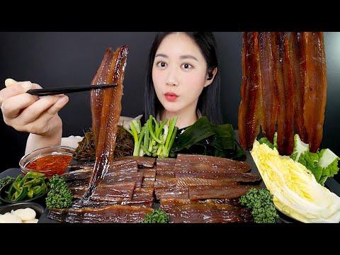Видео: МУКБАНГ Гвамеги | Полусушеная Сельдь | Real Sound MUKBANG | ASMR | EATING SOUND