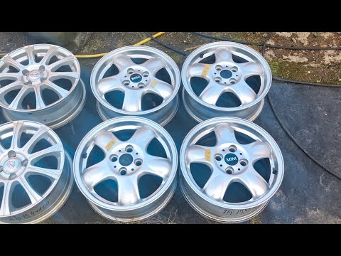 Видео: Литые диски из Японии r15 4x100 5.5J ET45 DIA56.1 Mini в Иркутске