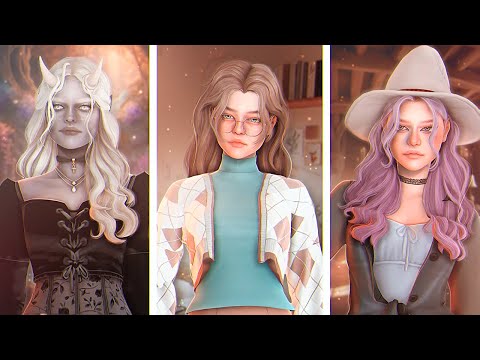 Видео: ♡ Принцесса Грёз 💫 | Sims 4 CAS ♡