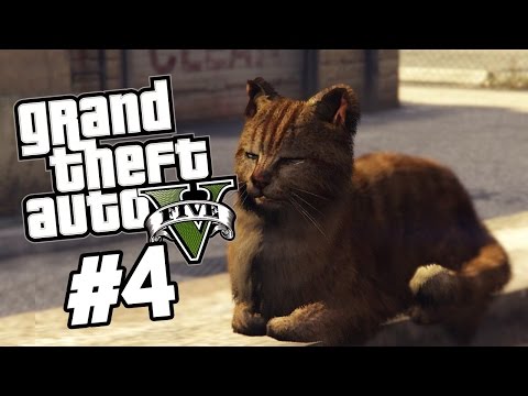 Видео: Прохождение GTA V #4 - Котика жалко (PC)