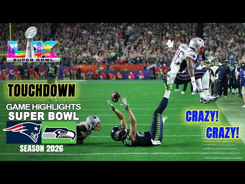 Видео: Основные моменты матча «Патриоты» против «Сихокс» в Супербоуле LX | 8 февраля 2025 г. | Супербоул LX