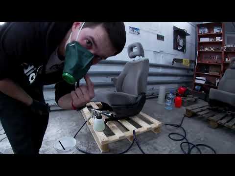 Видео: mitsubishi pajero 2 крайне грязное состояние ! Полная химчистка за очень короткое время !