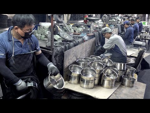 Видео: Замечательные навыки массового производства! Лучший корейский заводской производственный процесс