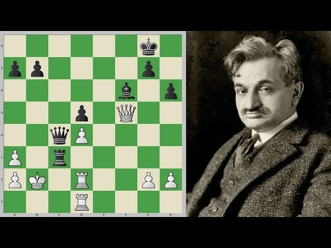 Видео: Шахматы. ЛУЧШАЯ ПАРТИЯ второго Чемпиона Мира Эммануила Ласкера!