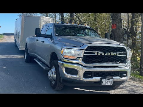 Видео: 1.23.Будни водителя пикап трака с трейлером Enclosed.Много всего нового.