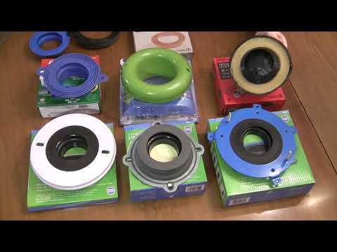 Видео: 2-летнее наблюдение за заменой фланца унитаза / Также сравните различные варианты уплотнителей дл...