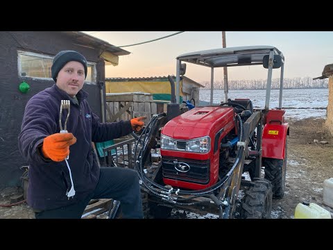 Видео: Засунул в трактор КИПЯТИЛЬНИК! Делаю предпусковой подогрев двигателя !