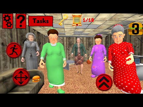 Видео: НОВЫЕ ГРЕННИ СОСЕДИ! обновленная Игра - Granny Secret Hospital Neighbor Escape