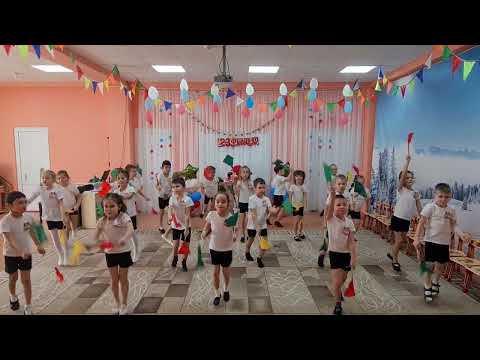 Видео: Утренник 23 февраля в подготовительной группе "Ромашка"