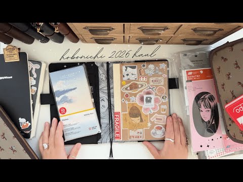 Видео: Мой Hobonichi 2026 Haul и я в официальном путеводителе