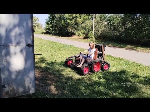 Видео: Испытание погрузчика под нагрузкой! Сидение!