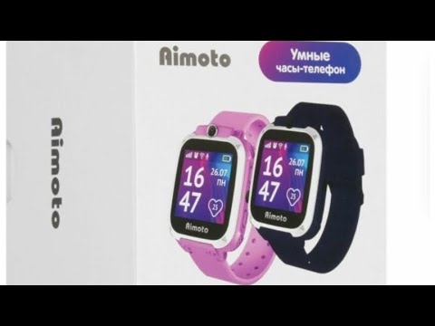 Видео: Обзор детских smart часов Aimoto Element Unpacking Smartwatch Aimoto Element #aimotosmart