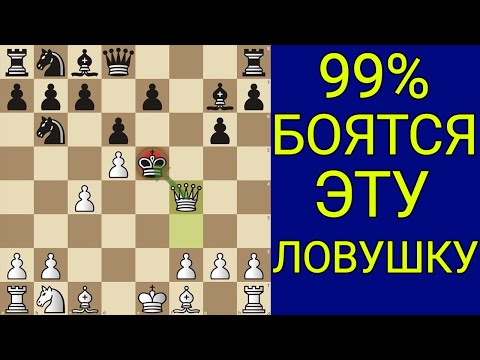 Видео: Этот МАТ признан самым красивым в мире! Самая наглая ЛОВУШКА в начале партии. Шахматы ловушки.