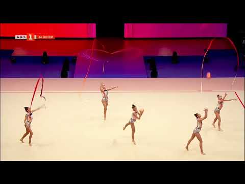 Видео: България - топки и ленти - Световно първенство по художествена гимнастика - Валенсия 2023