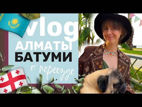 Видео: ВЛОГ о переезде. Алматы - Батуми
