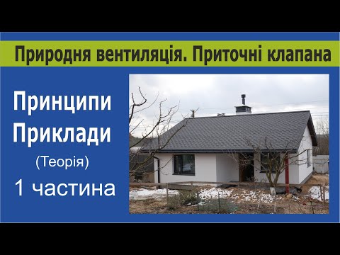 Видео: 270423 Природня вентиляція в приватному будинку. 1 частина.