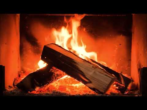 Видео: Горящий камин 4K * Успокаивающее Видео с Камином * Уютный Камин * Звуки для Глубокого Сна