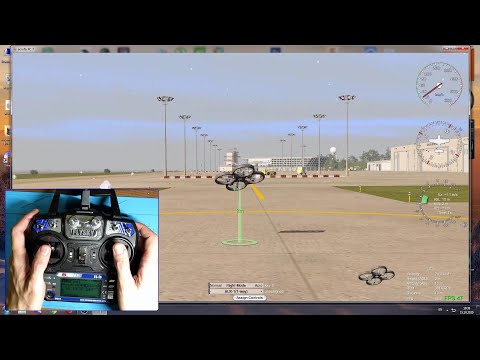 Видео: Flysky fs-i6. Подключение с симулятору.