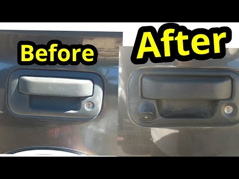 Видео: Установка камеры заднего вида на грузовик Ford (ручка двери багажника)