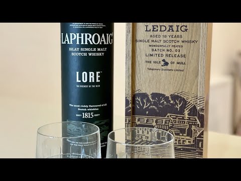 Видео: Ledaig 18  Batch 3 против Laphroaig Lore. Бой дыма: Серия 10