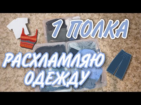 Видео: РАСХЛАМЛЕНИЕ ОДЕЖДЫ В ШКАФУ