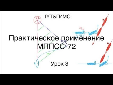 Видео: Яхтенная школа RENSEL (IYT& ГИМС) Урок 3 практические советы по применению МППСС-72 при судовождении
