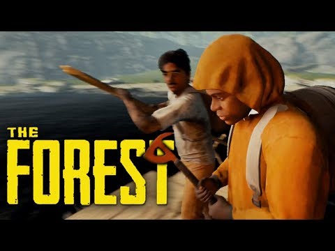 Видео: СТРОИМ ПЛОТ НА 4 ВЫЖИВШИХ! (УГАР) - The Forest