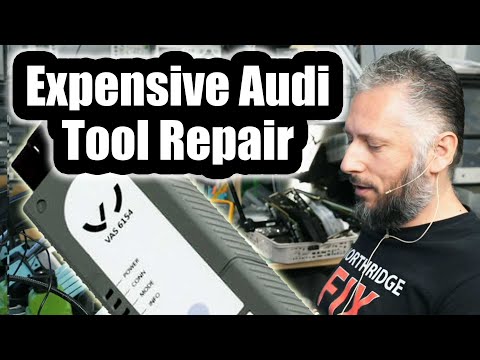 Видео: Дорогой ремонт диагностического прибора Audi VW VAS6154