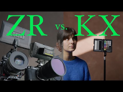 Видео: Сравнение кадров Nikon ZR и RED Komodo X R3D RAW (скинтоны)