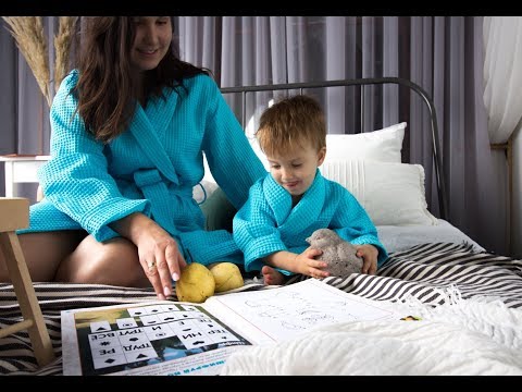 Видео: Как сшить женский и детский халаты (+выкройки)