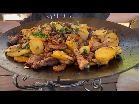 Видео: Говієм з КУМОМ під смачний САДЖ!